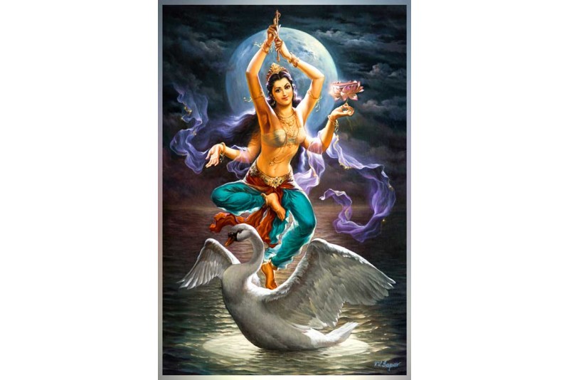 Tara Painting on canvas Sita Vijaya Tara Who Increases Realizations L