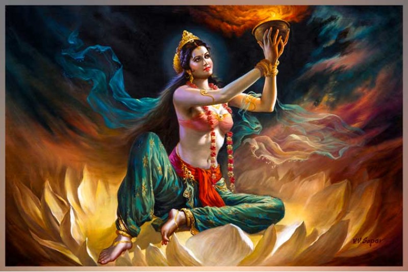 Tara Painting on canvas Dukha Dahana Extinguisher of All Suffering L