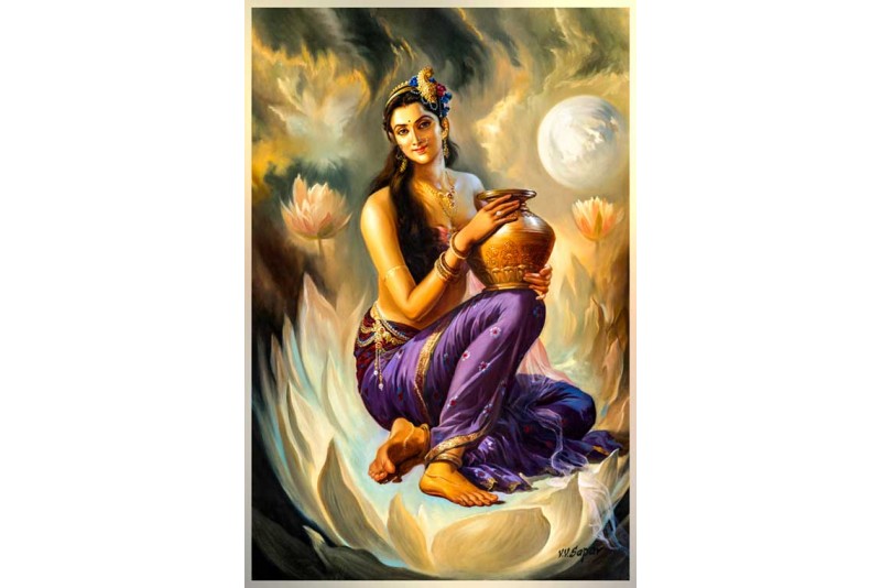 Tara Painting on Sidhi Sambhava Source of All Powerful Attainments L